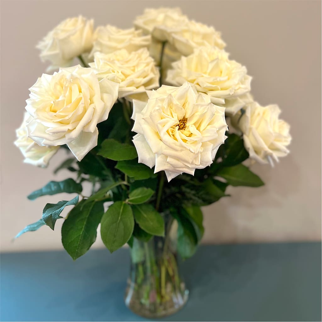 Long Stem Yellow Rose Bouquet –  Petal Palace, Lamesa TX