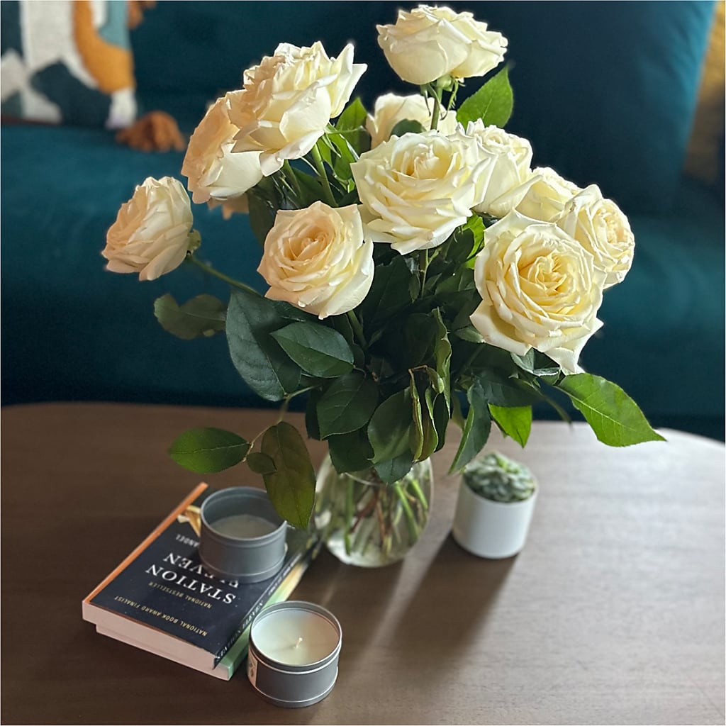 Long Stem Yellow Rose Bouquet –  Petal Palace, Lamesa TX