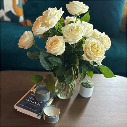 Long Stem Yellow Rose Bouquet –  Petal Palace, Lamesa TX