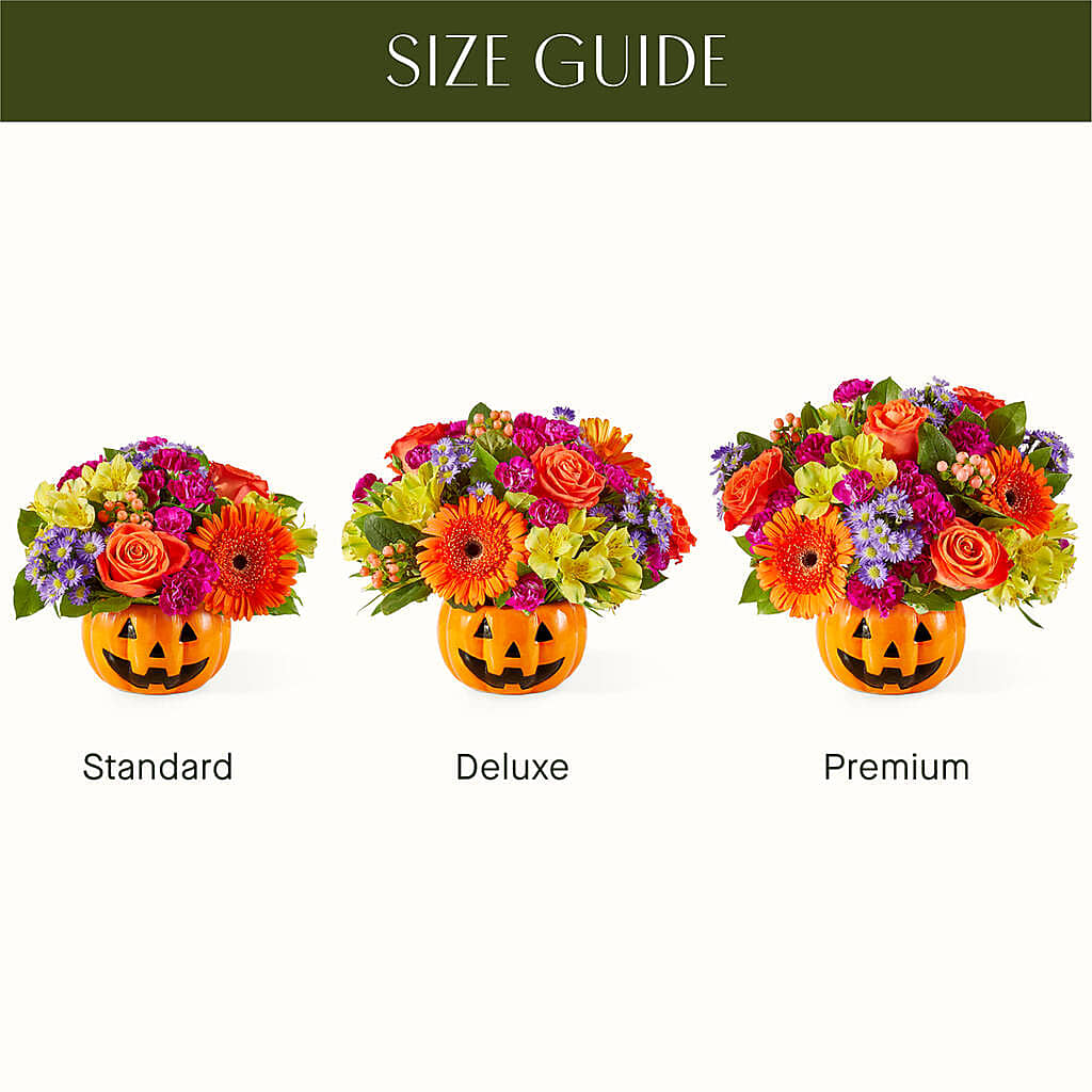 Tricks & Treats Pumpkin –  Petal Palace, Lamesa TX