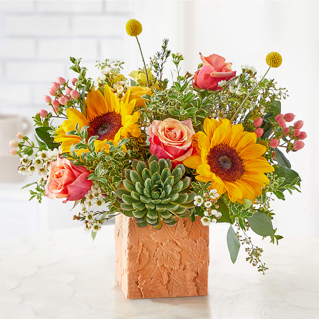 Sunflower Season Bouquet –  Petal Palace, Lamesa TX