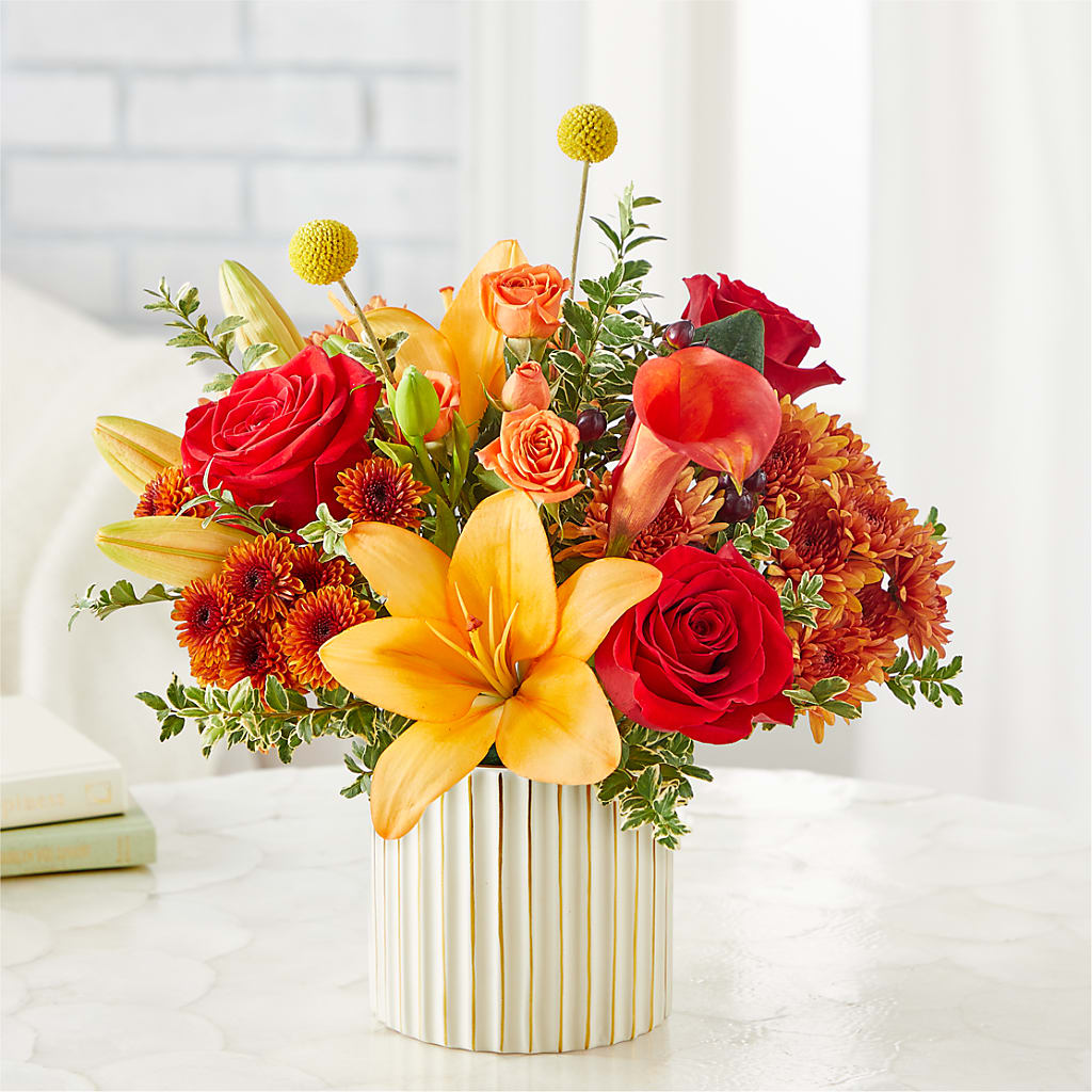 Scarlet Skies Bouquet –  Petal Palace, Lamesa TX