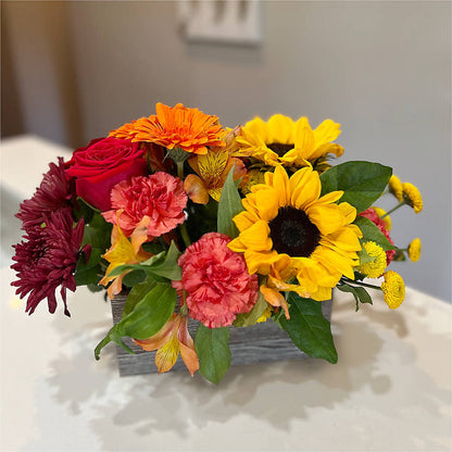 Autumn Orchard Bouquet –  Petal Palace, Lamesa TX