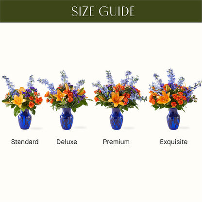Radiant Citrus Bouquet –  Petal Palace, Lamesa TX