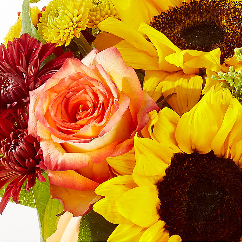 Golden Gourd Pumpkin Bouquet –  Petal Palace, Lamesa TX