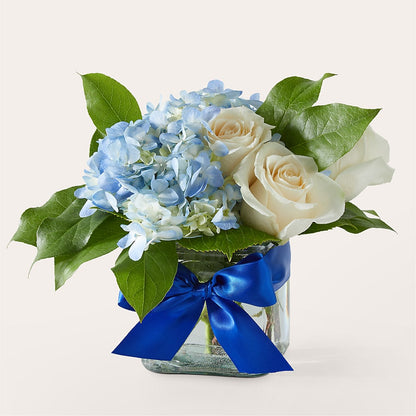 Sky Blue Delight Bouquet –  Petal Palace, Lamesa TX