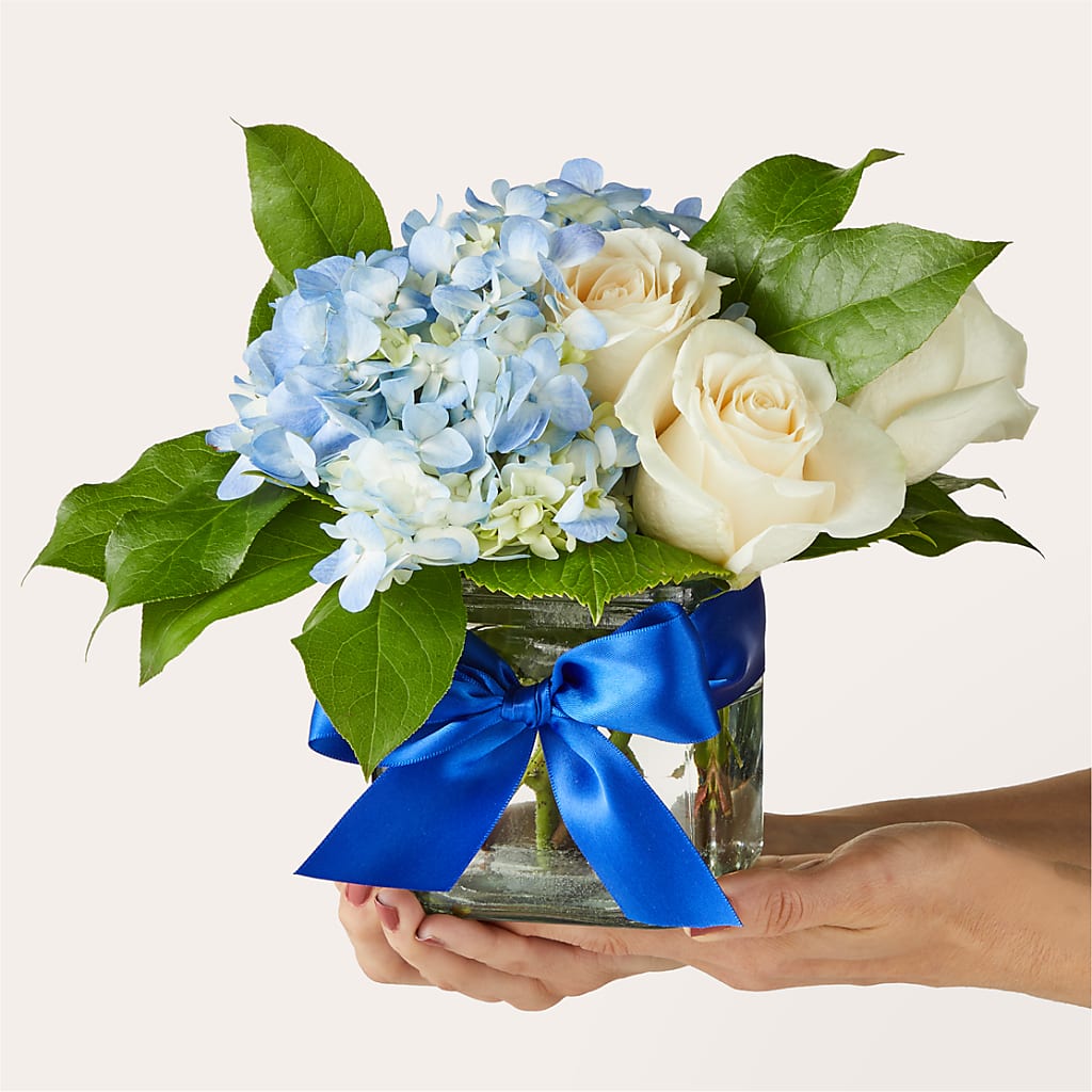 Sky Blue Delight Bouquet –  Petal Palace, Lamesa TX