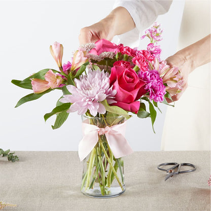 Pink Ribbon - A Florist Original –  Petal Palace, Lamesa TX