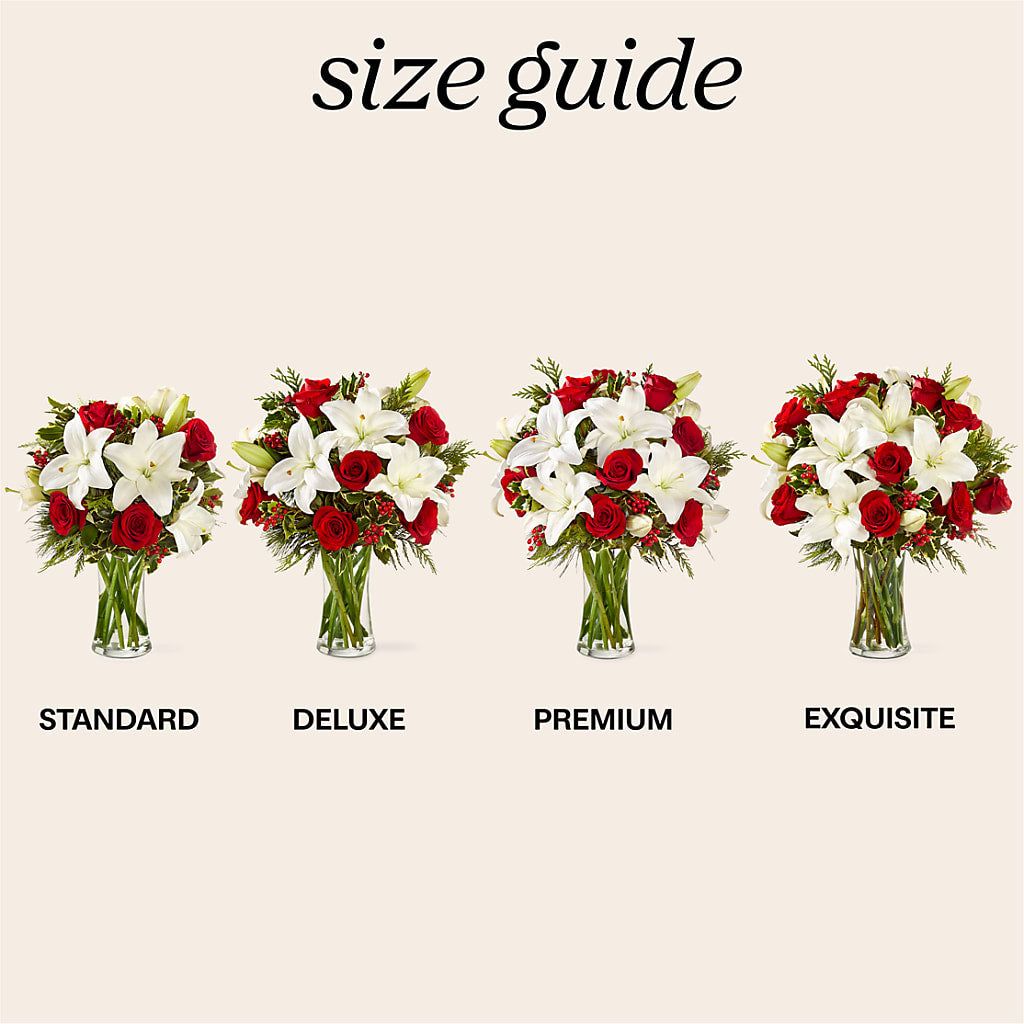 Sparkling Snowflakes Bouquet –  Petal Palace, Lamesa TX
