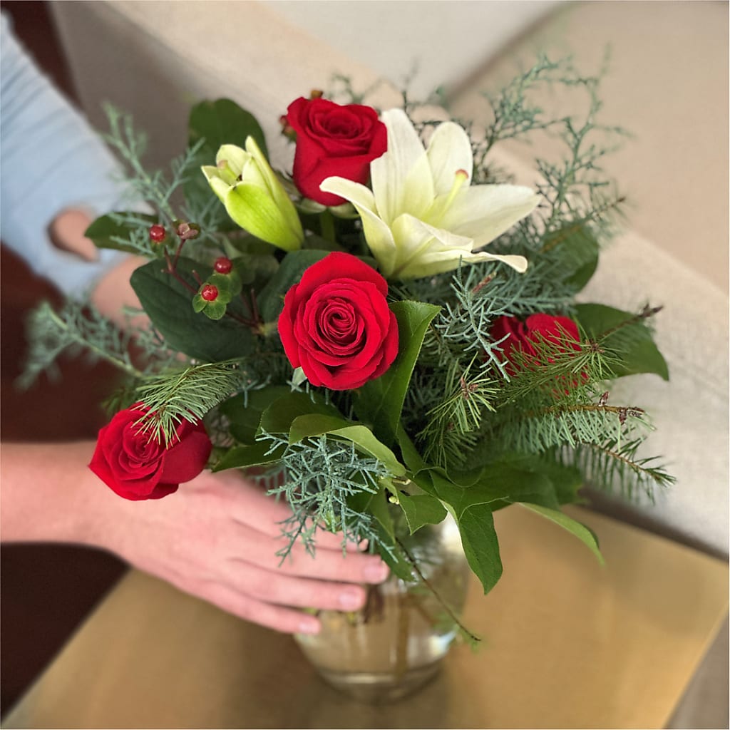 Glittering Lights Bouquet –  Petal Palace, Lamesa TX
