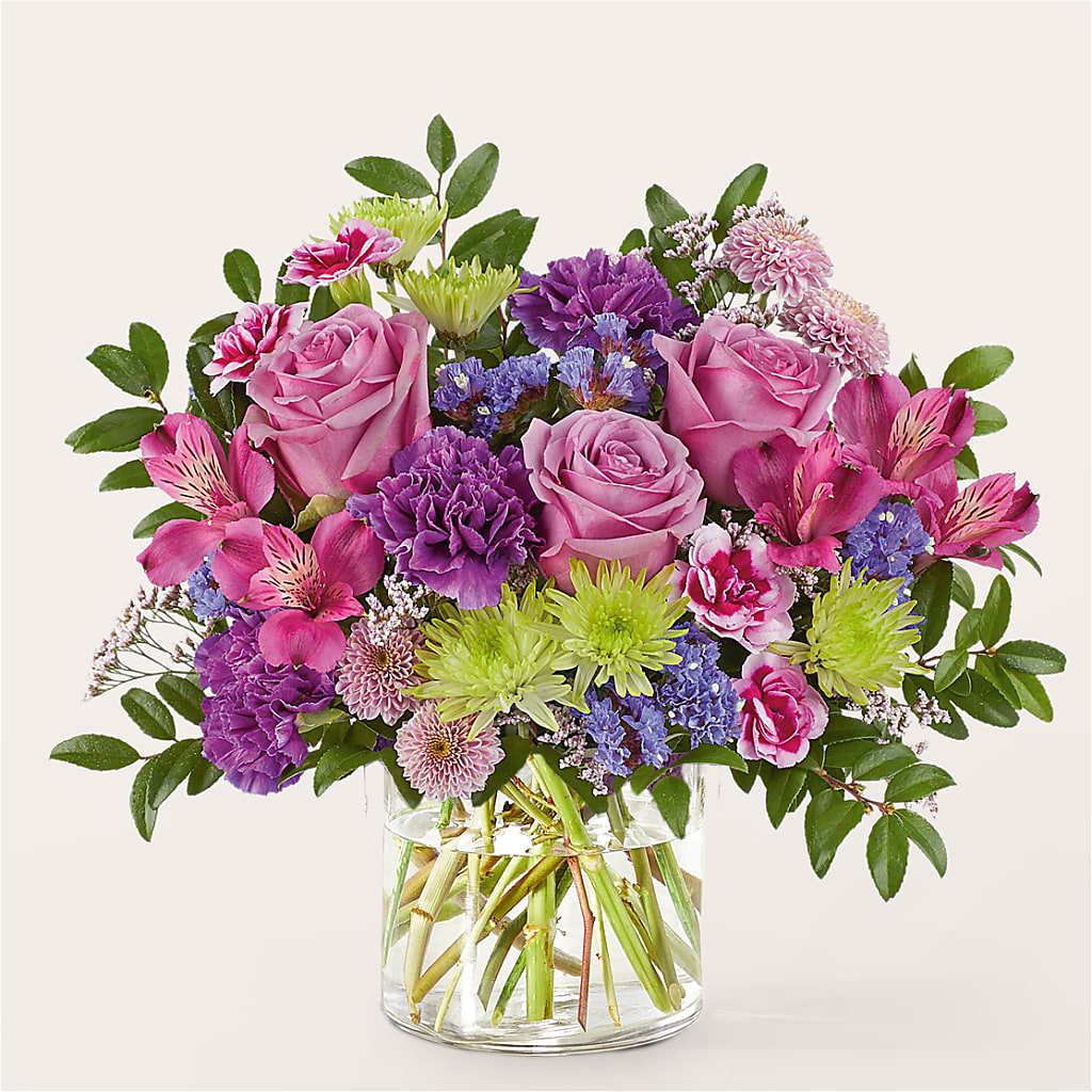 Glass Half Full Bouquet –  Petal Palace, Lamesa TX