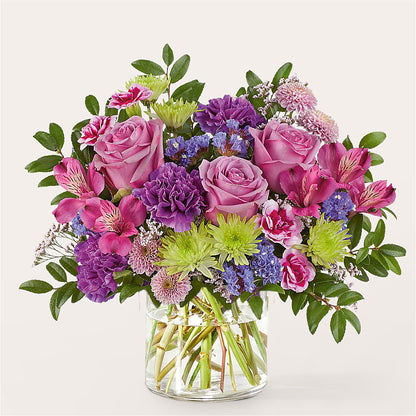 Glass Half Full Bouquet –  Petal Palace, Lamesa TX