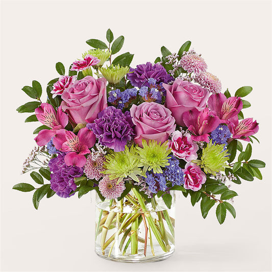 Glass Half Full Bouquet –  Petal Palace, Lamesa TX