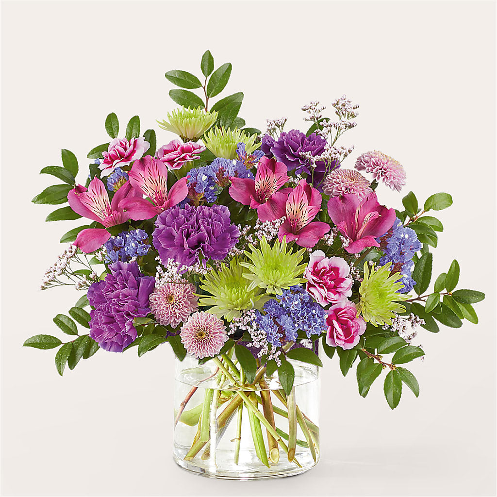 Glass Half Full Bouquet –  Petal Palace, Lamesa TX