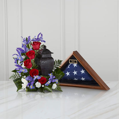 Patriotic Tribute Arrangement –  Petal Palace, Lamesa TX