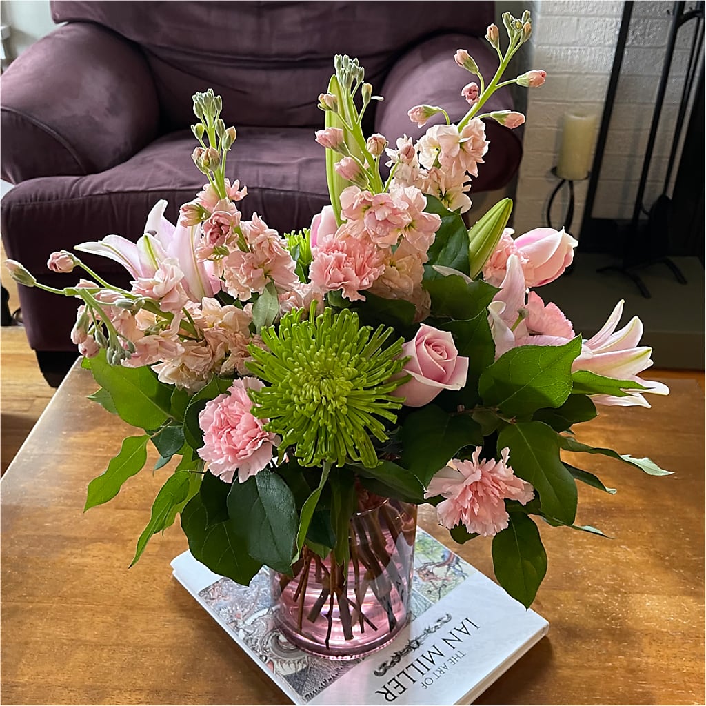 Pretty in Pink Bouquet –  Petal Palace, Lamesa TX