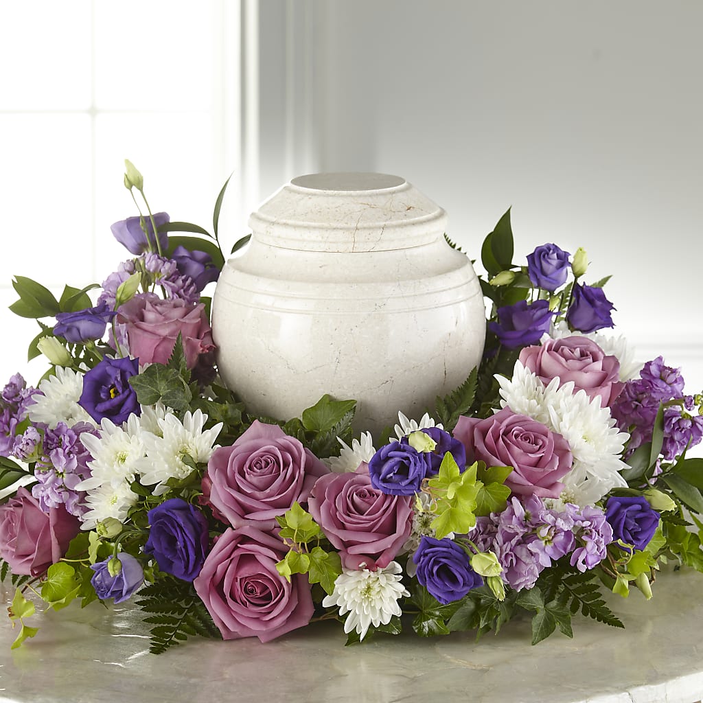 Blooming Sympathy Cremation Adornment –  Petal Palace, Lamesa TX