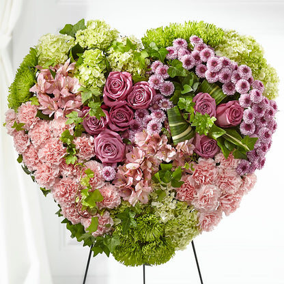 Heartwarming Standing Heart –  Petal Palace, Lamesa TX