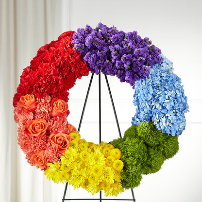 Circle of Love Wreath –  Petal Palace, Lamesa TX