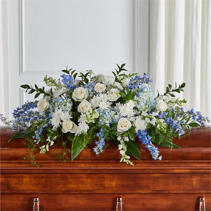 Timeless Essence Casket Spray –  Petal Palace, Lamesa TX