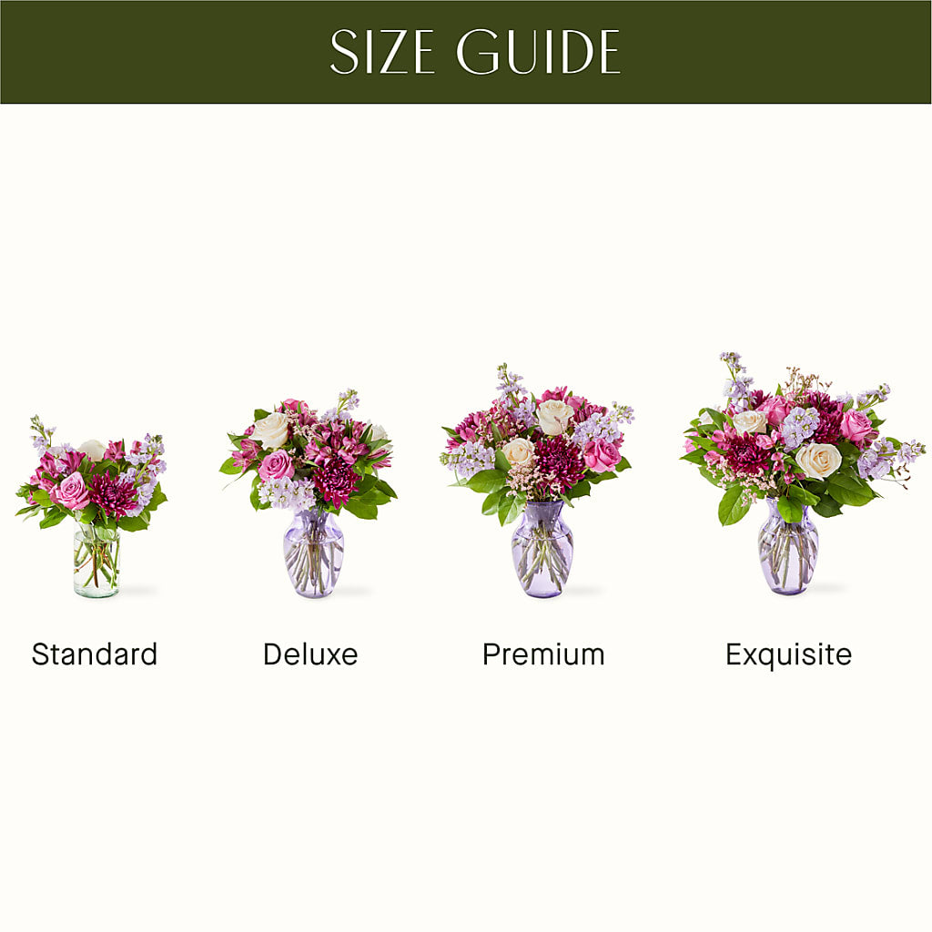 Amethyst Dreams Bouquet –  Petal Palace, Lamesa TX