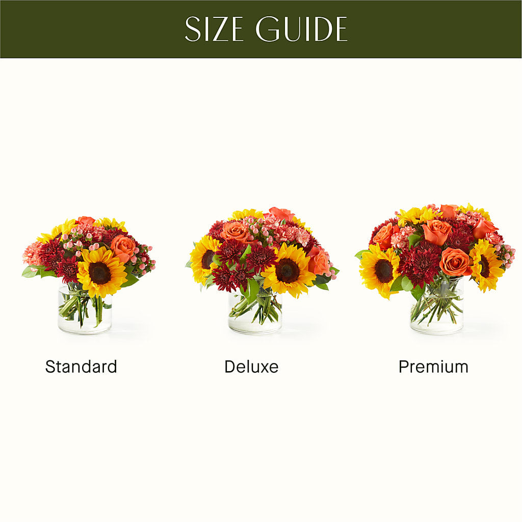 September Sunset Bouquet –  Petal Palace, Lamesa TX