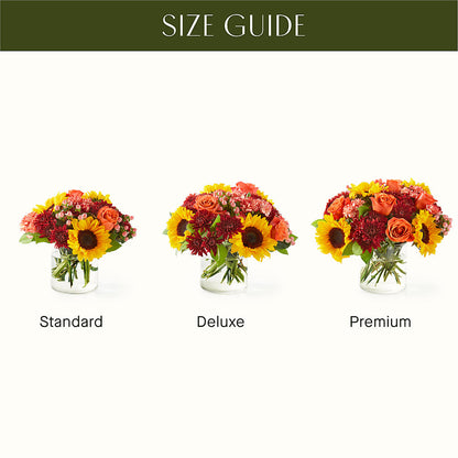 September Sunset Bouquet –  Petal Palace, Lamesa TX