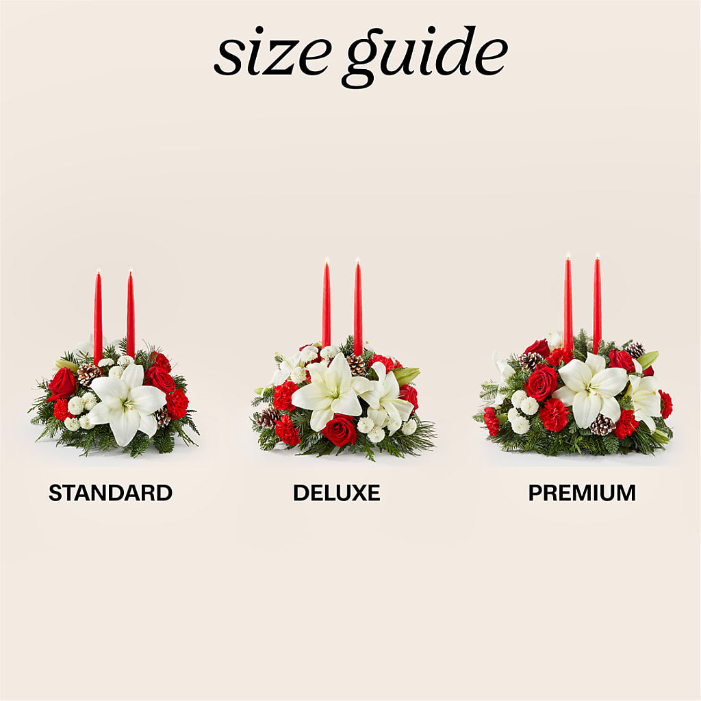 Seasonal Festivities Centerpiece –  Petal Palace, Lamesa TX