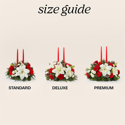 Seasonal Festivities Centerpiece –  Petal Palace, Lamesa TX