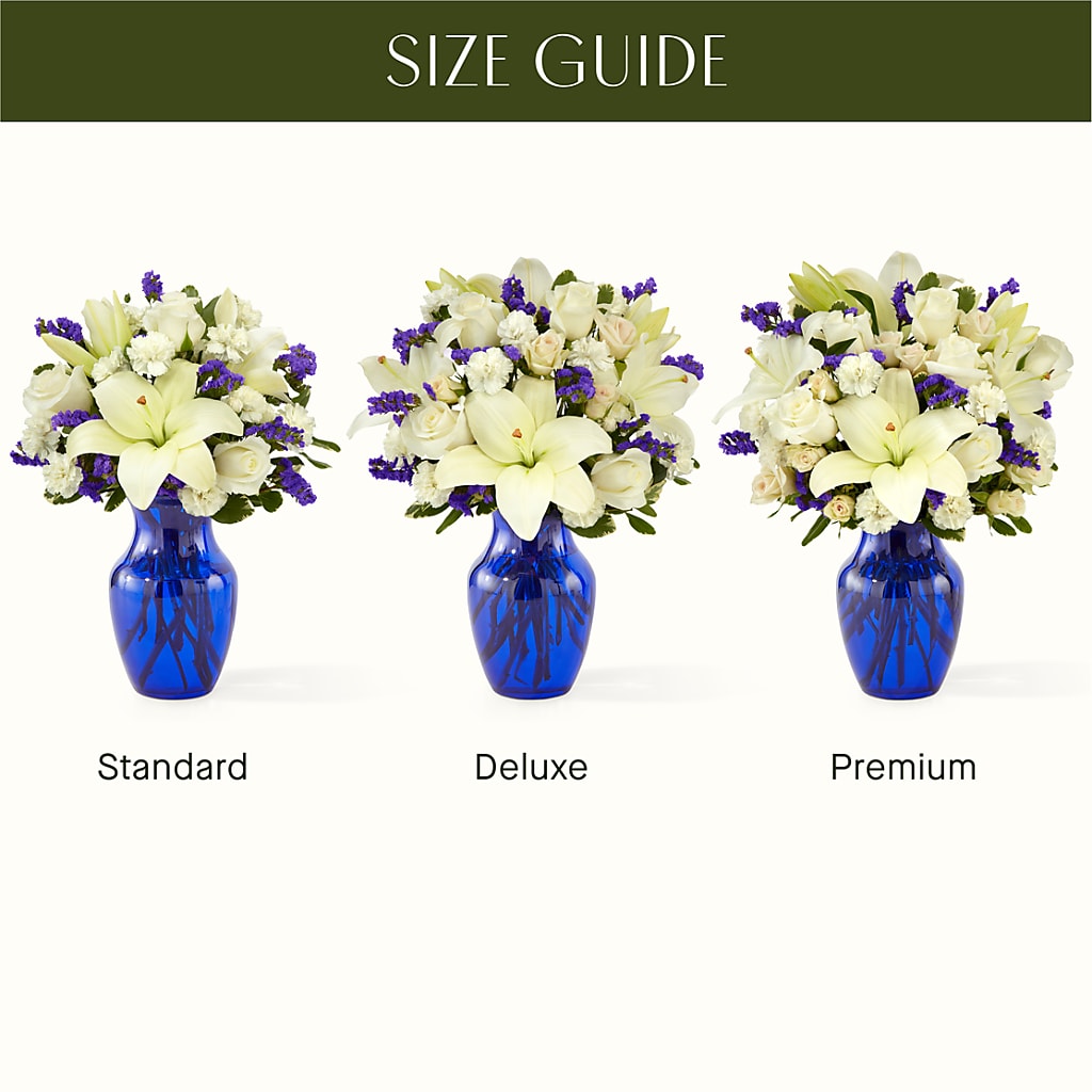 Sapphire Rush Bouquet –  Petal Palace, Lamesa TX