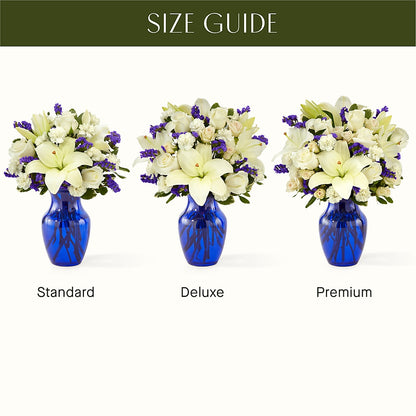 Sapphire Rush Bouquet –  Petal Palace, Lamesa TX
