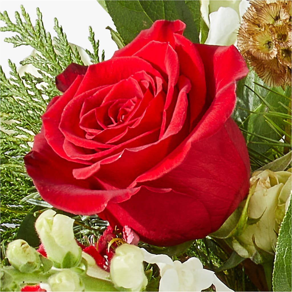 Deck the Halls Bouquet –  Petal Palace, Lamesa TX