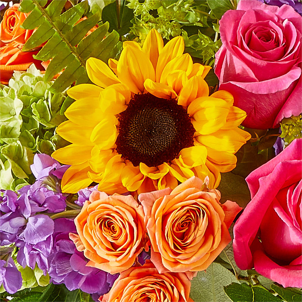 Vibrant Greetings Bouquet –  Petal Palace, Lamesa TX