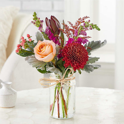 Moody Hues Bouquet –  Petal Palace, Lamesa TX