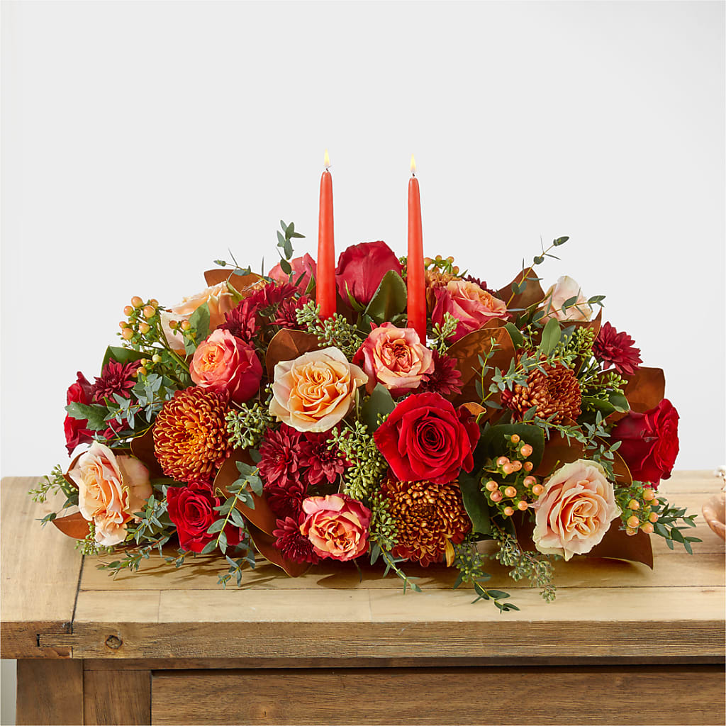Gather Near Centerpiece –  Petal Palace, Lamesa TX