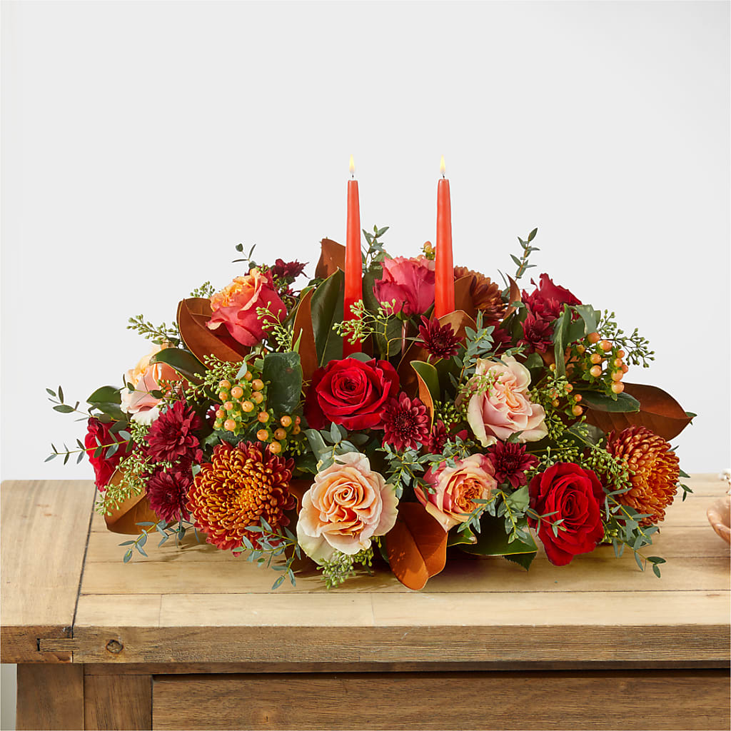 Gather Near Centerpiece –  Petal Palace, Lamesa TX