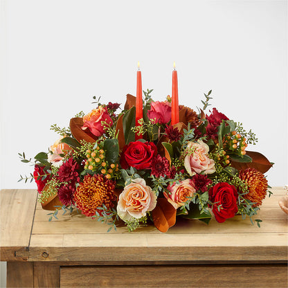 Gather Near Centerpiece –  Petal Palace, Lamesa TX