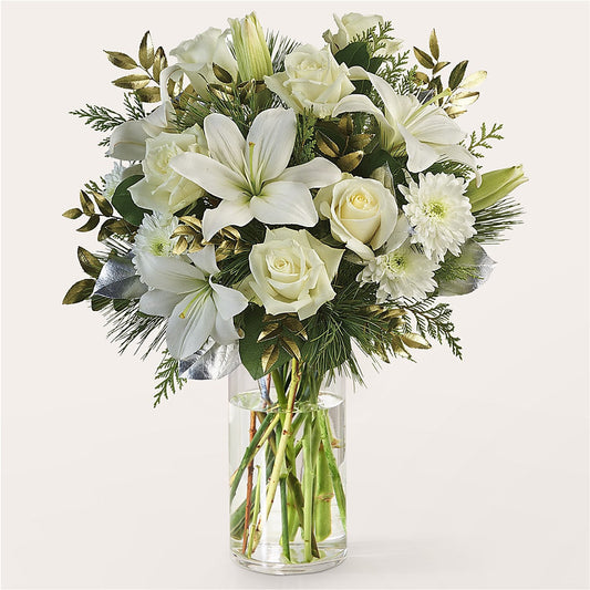 Wintry Mix Bouquet –  Petal Palace, Lamesa TX