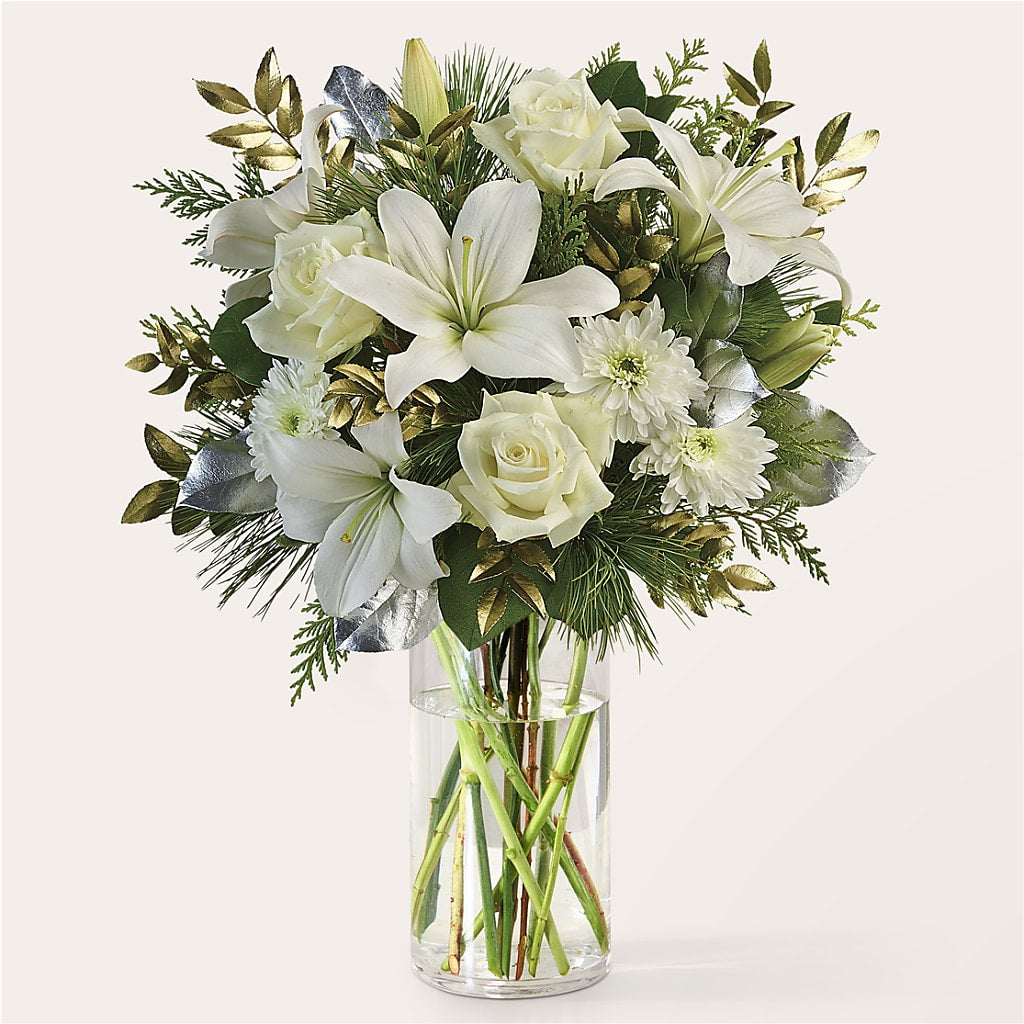 Wintry Mix Bouquet –  Petal Palace, Lamesa TX