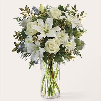 Wintry Mix Bouquet –  Petal Palace, Lamesa TX