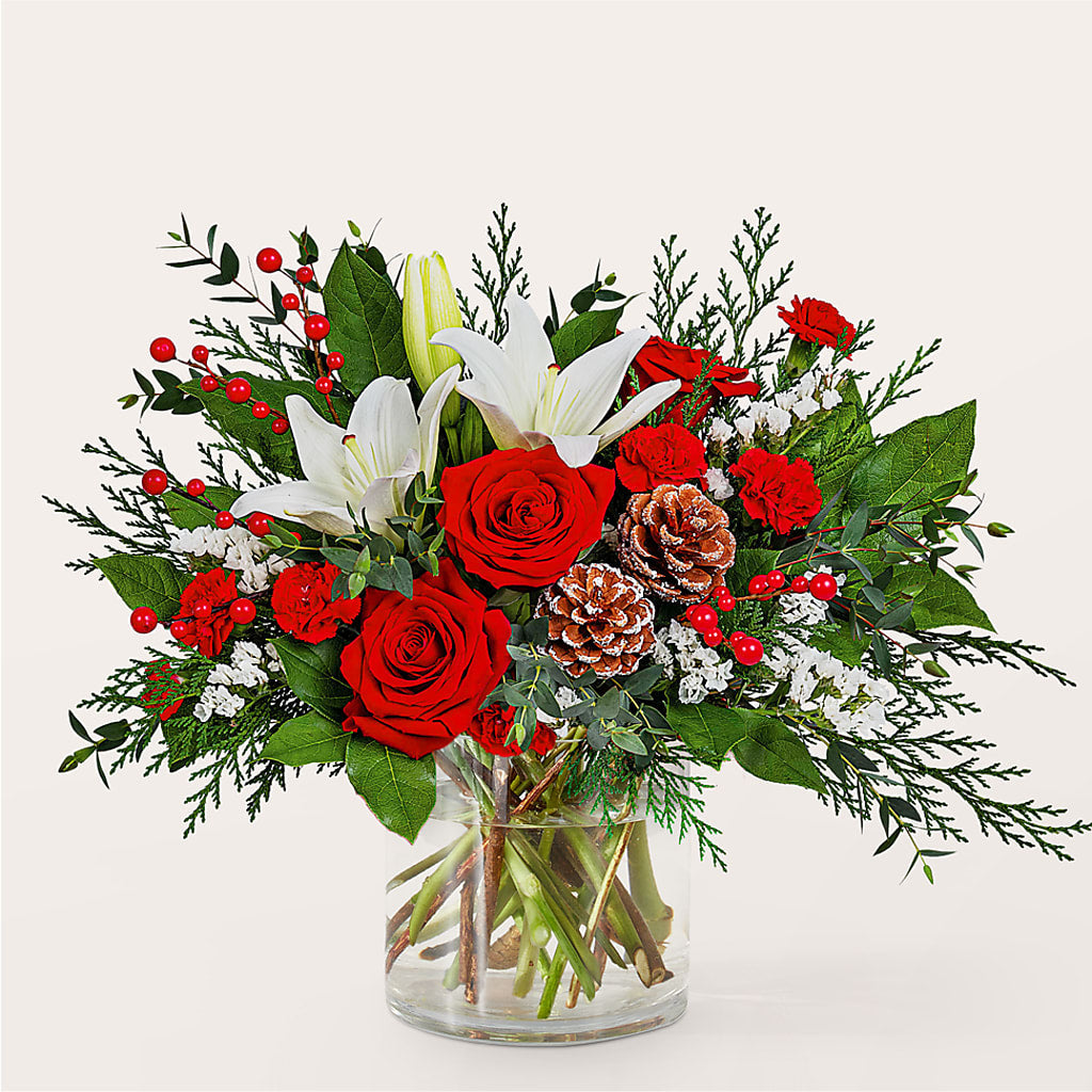 Best in Snow Bouquet –  Petal Palace, Lamesa TX
