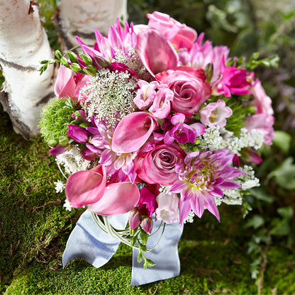 Pink Profusion Bouquet –  Petal Palace, Lamesa TX