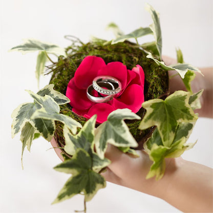 Lila Rose Ring Nest –  Petal Palace, Lamesa TX