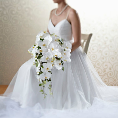 Classic White Bouquet –  Petal Palace, Lamesa TX