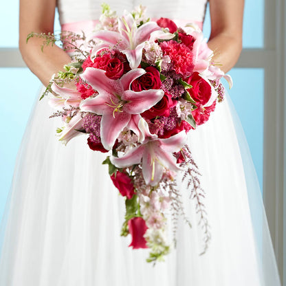 Lily & Rose Bouquet –  Petal Palace, Lamesa TX