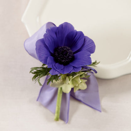 Purple Passion Boutonniere –  Petal Palace, Lamesa TX