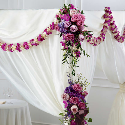 Color & Light Chuppah Decor –  Petal Palace, Lamesa TX