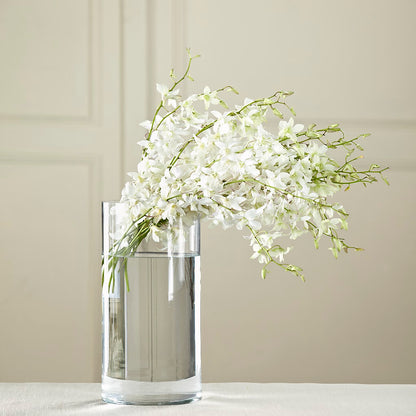 White Dendrobium Bouquet –  Petal Palace, Lamesa TX